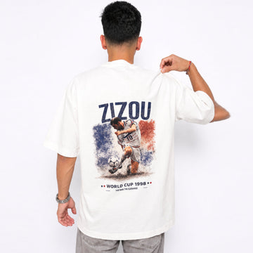 ZIZOU - White Heavyweight Tee