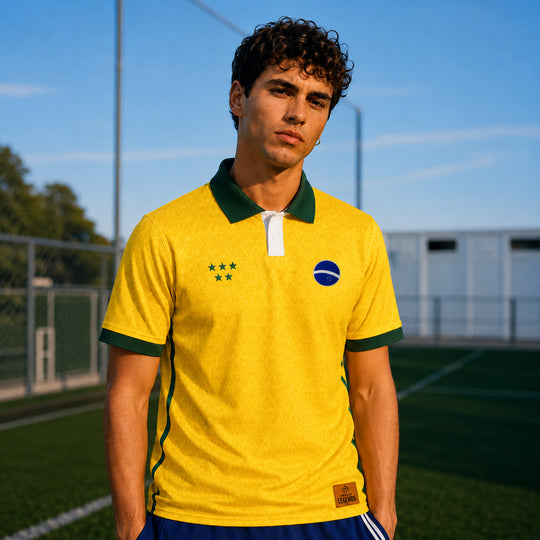 Brazil -  Pentacampeão Heavyweight Jersey
