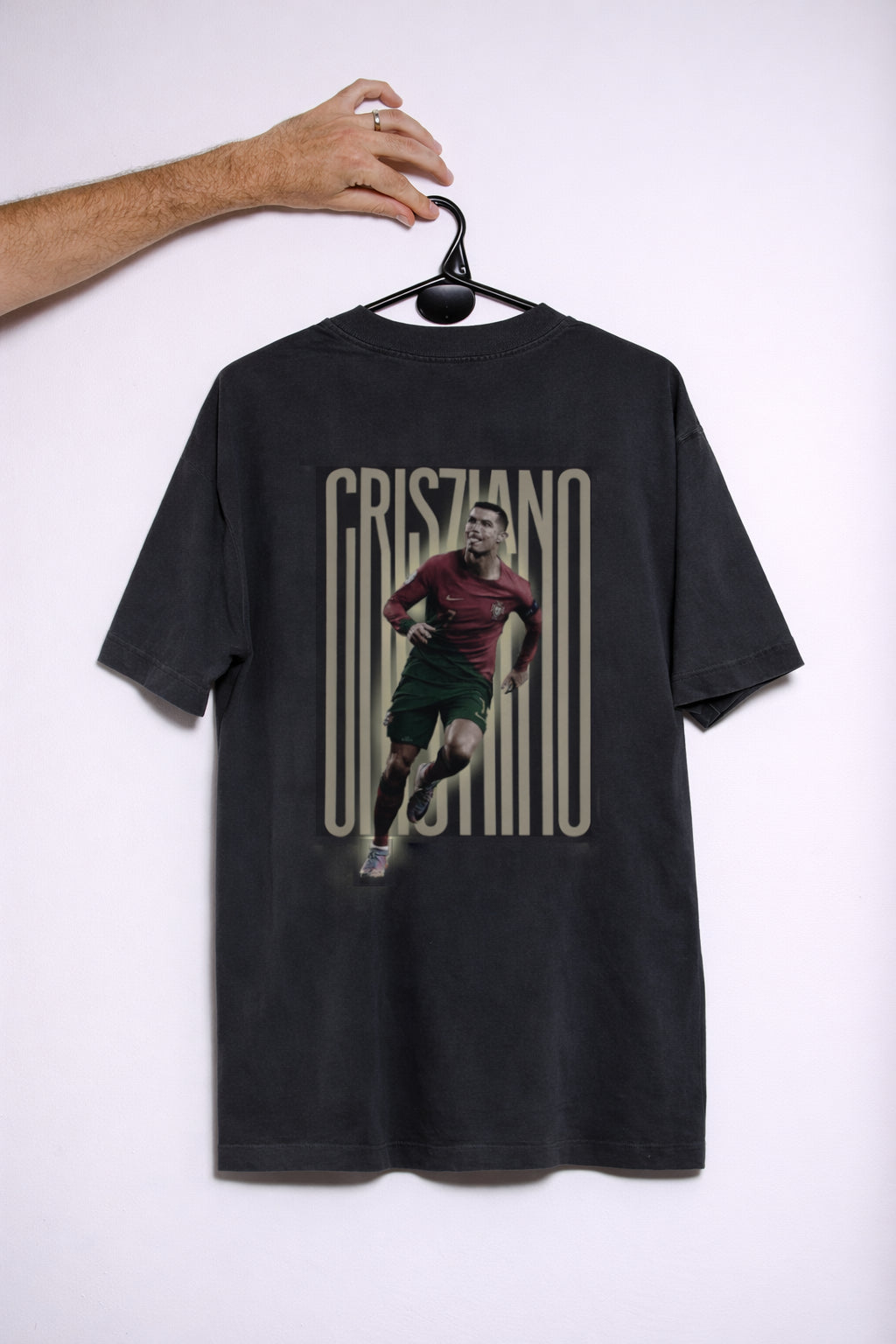 CRIS7IANO - Black Heavyweight Tee