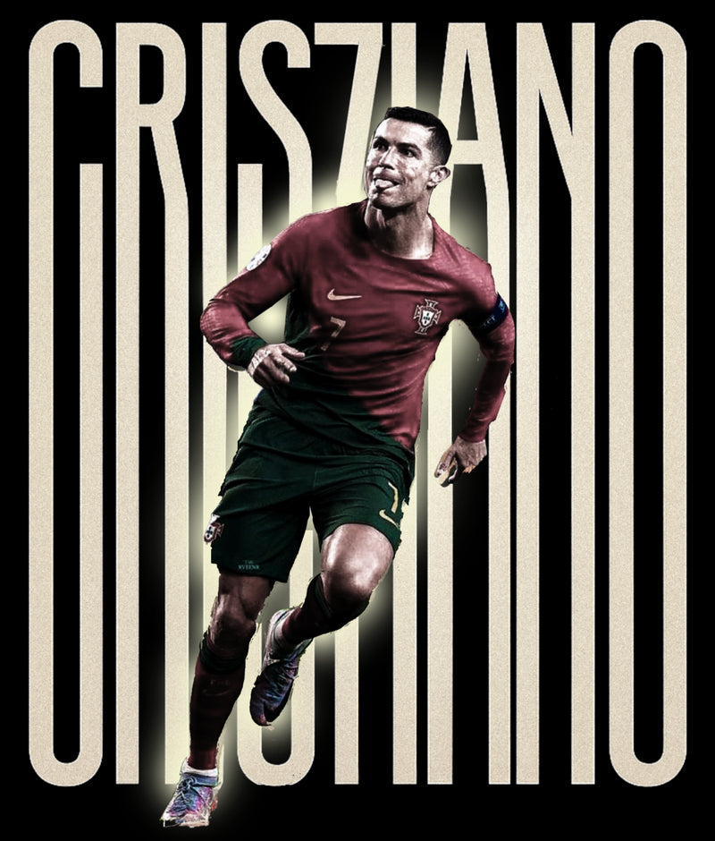 CRIS7IANO - Black Heavyweight Tee