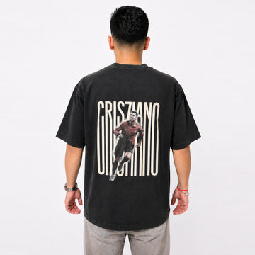 CRIS7IANO - Black Heavyweight Tee