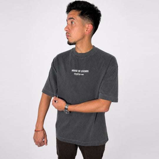 DINHO - Grey Heavyweight Tee