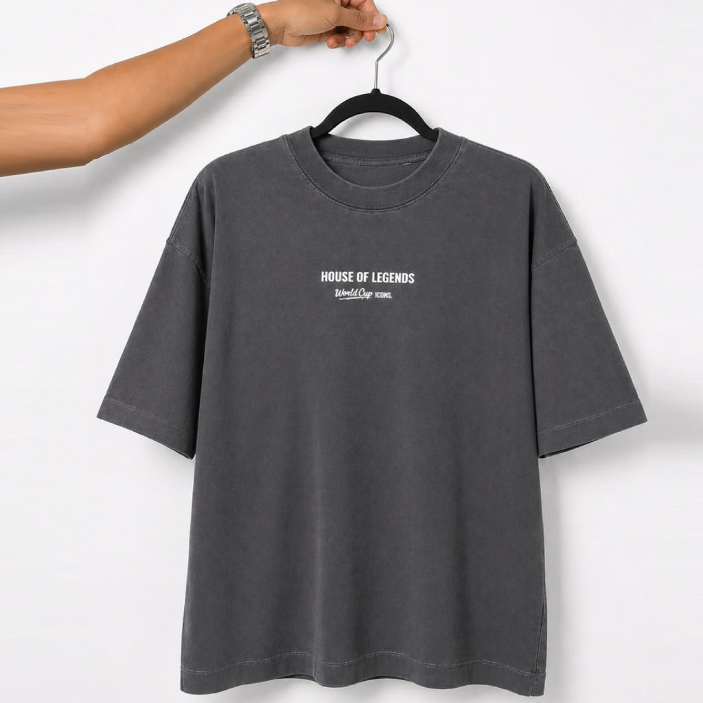 DINHO - Grey Heavyweight Tee