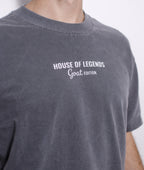 GOAT - Grey Heavyweight Tee