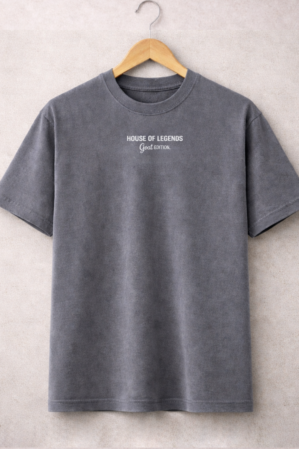 GOAT Heavyweight Tee — Grey