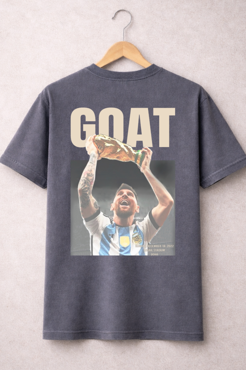 GOAT Heavyweight Tee — Grey