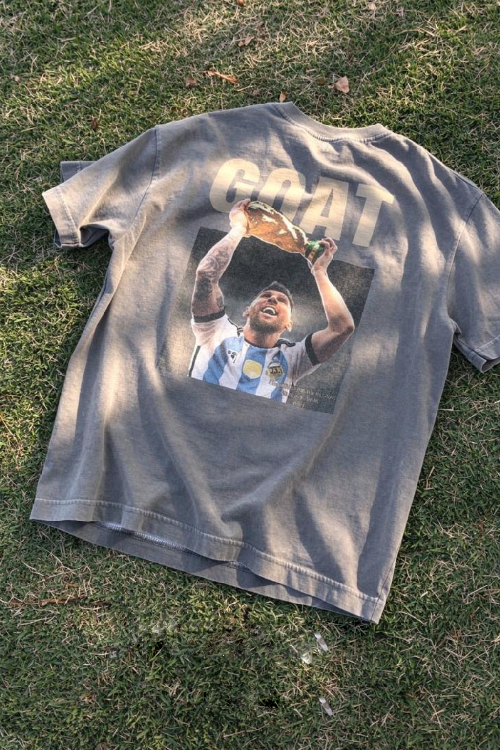GOAT Heavyweight Tee — Grey