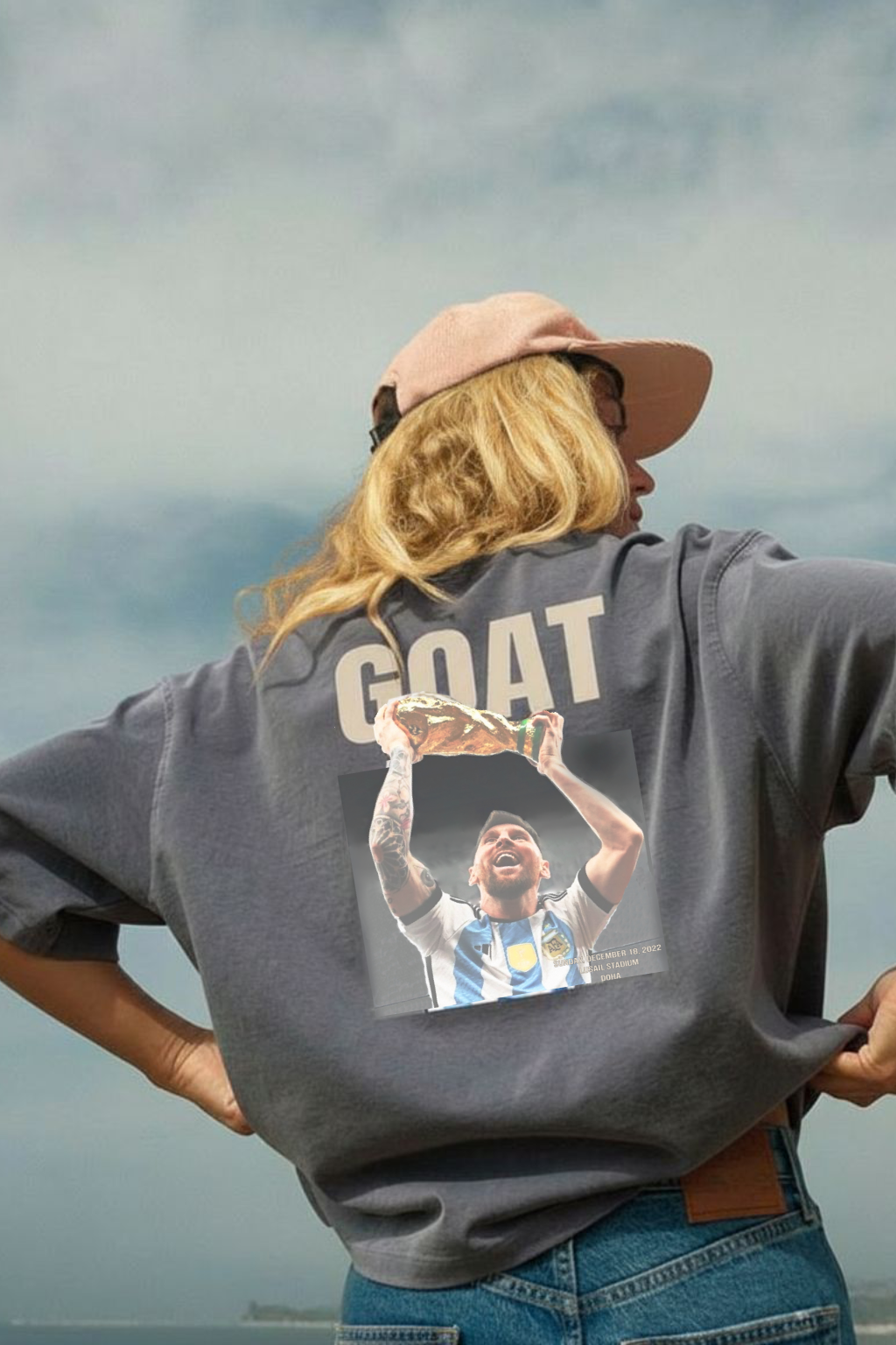 GOAT Heavyweight Tee — Grey