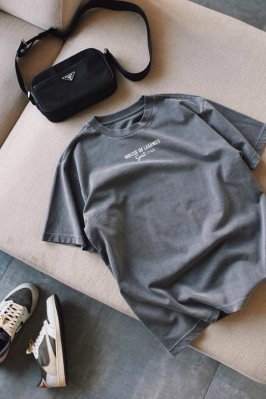 GOAT Heavyweight Tee — Grey