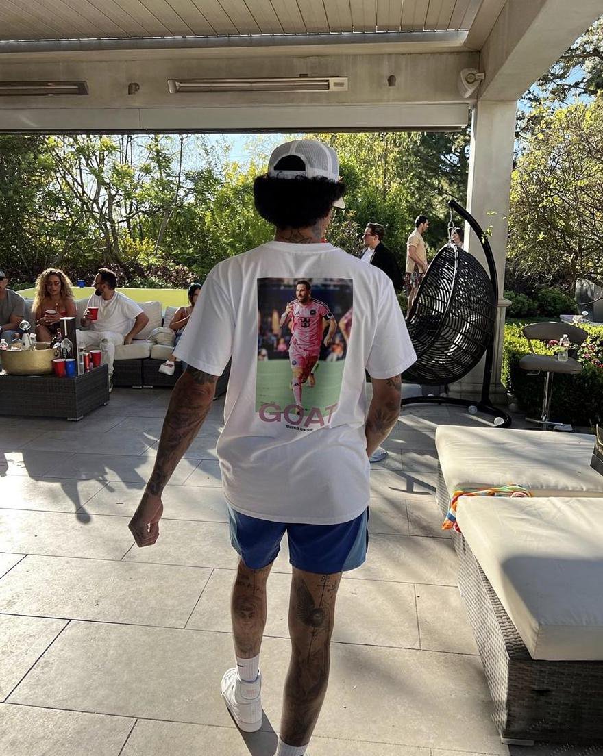 GOAT Oversize Heavyweight White Tee