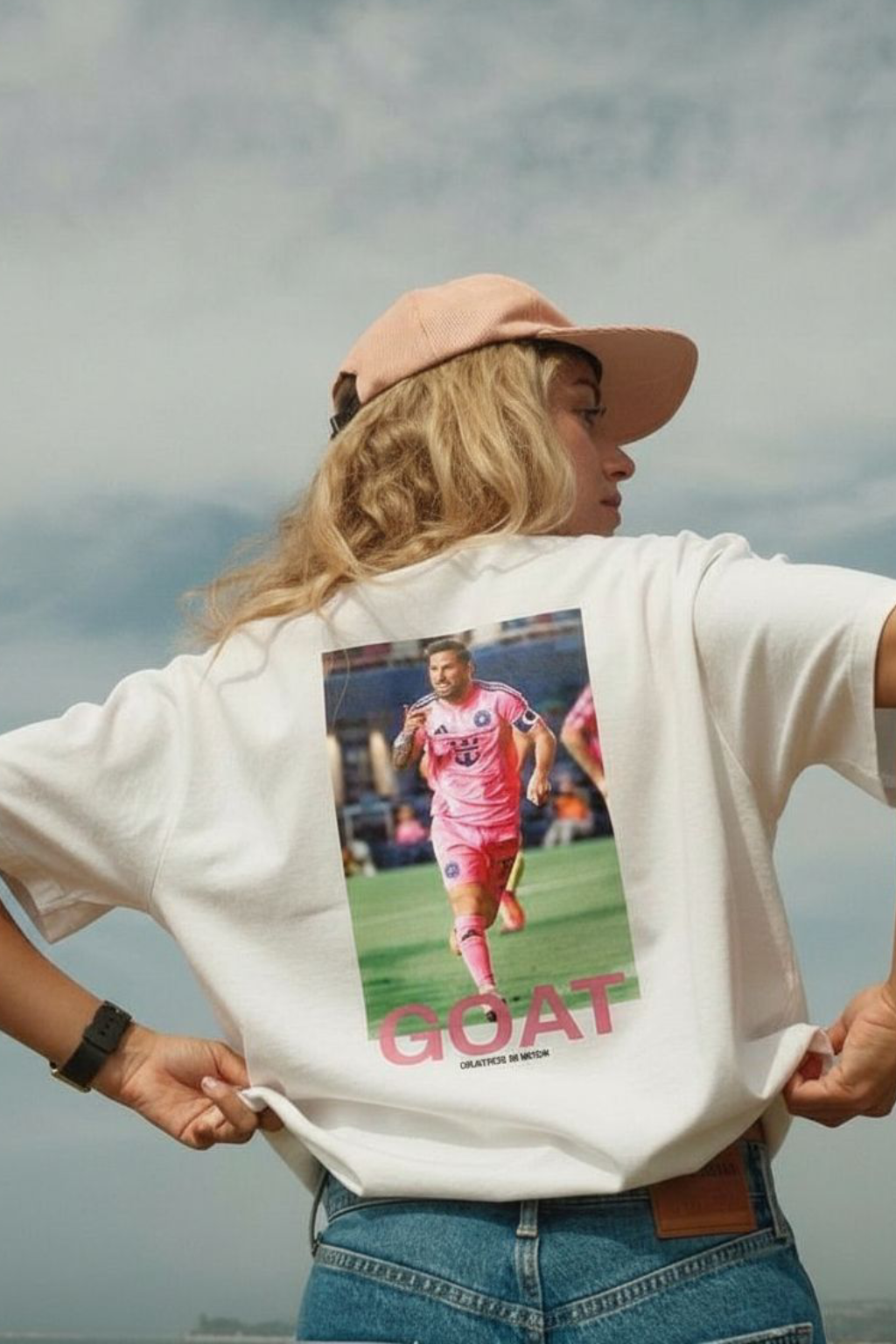 GOAT Heavyweight Tee — White