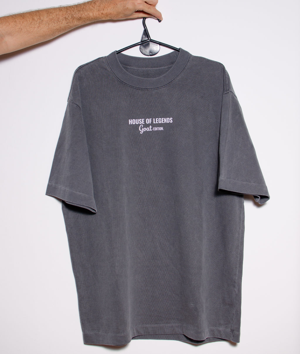 GOAT - Grey Heavyweight Tee