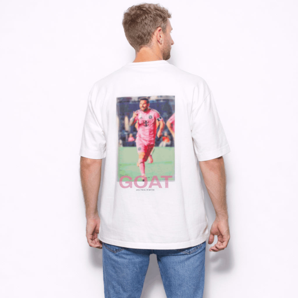 GOAT - White Heavyweight Tee