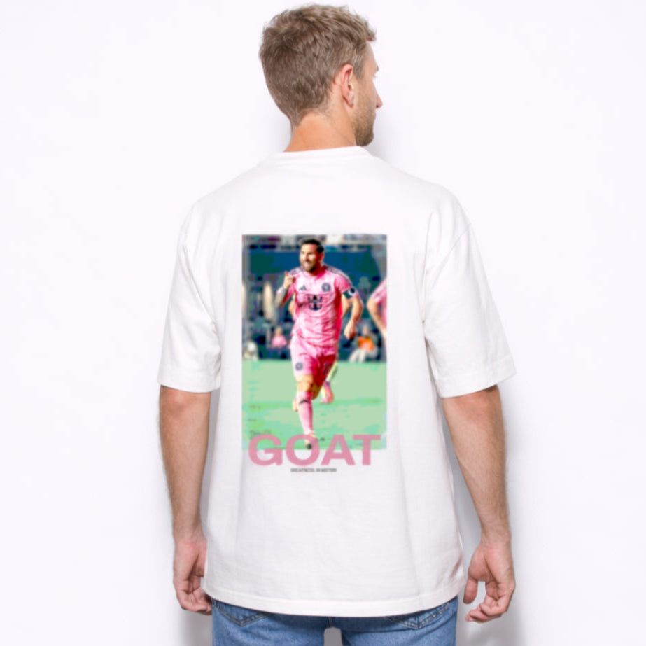 GOAT - White Heavyweight Tee