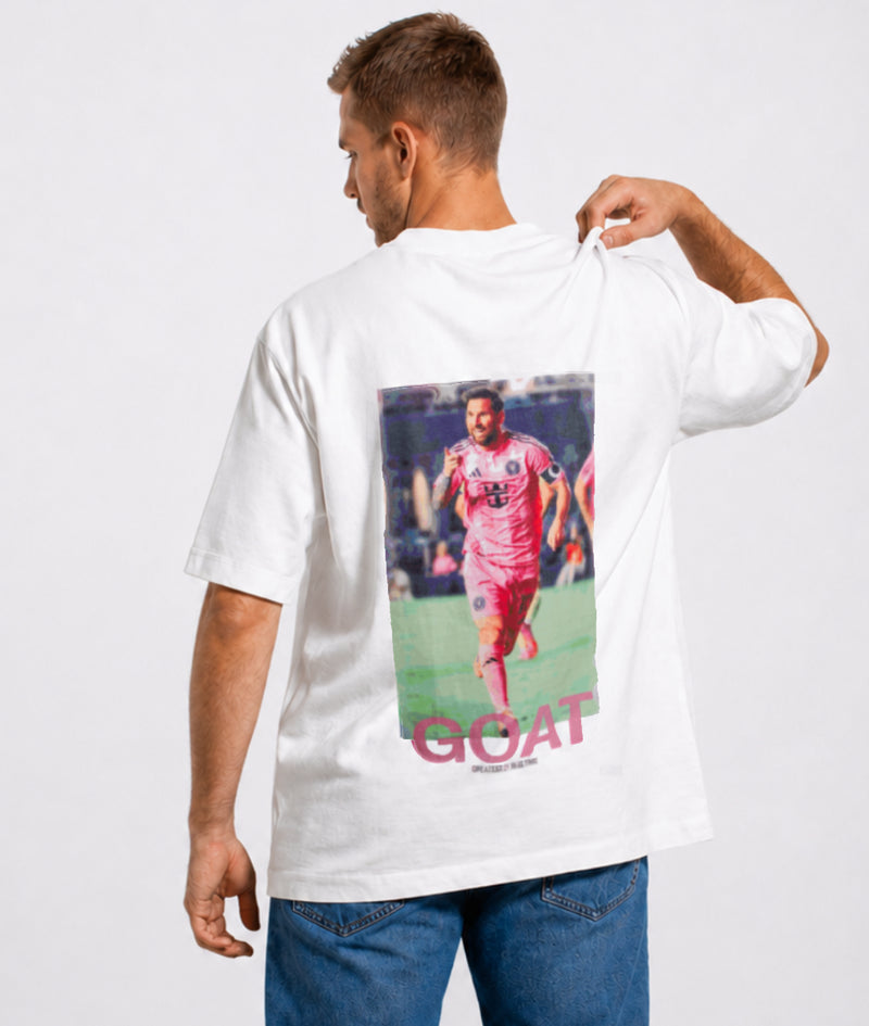 GOAT - White Heavyweight Tee