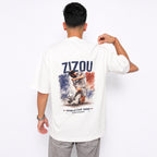 ZIZOU - White Heavyweight Tee