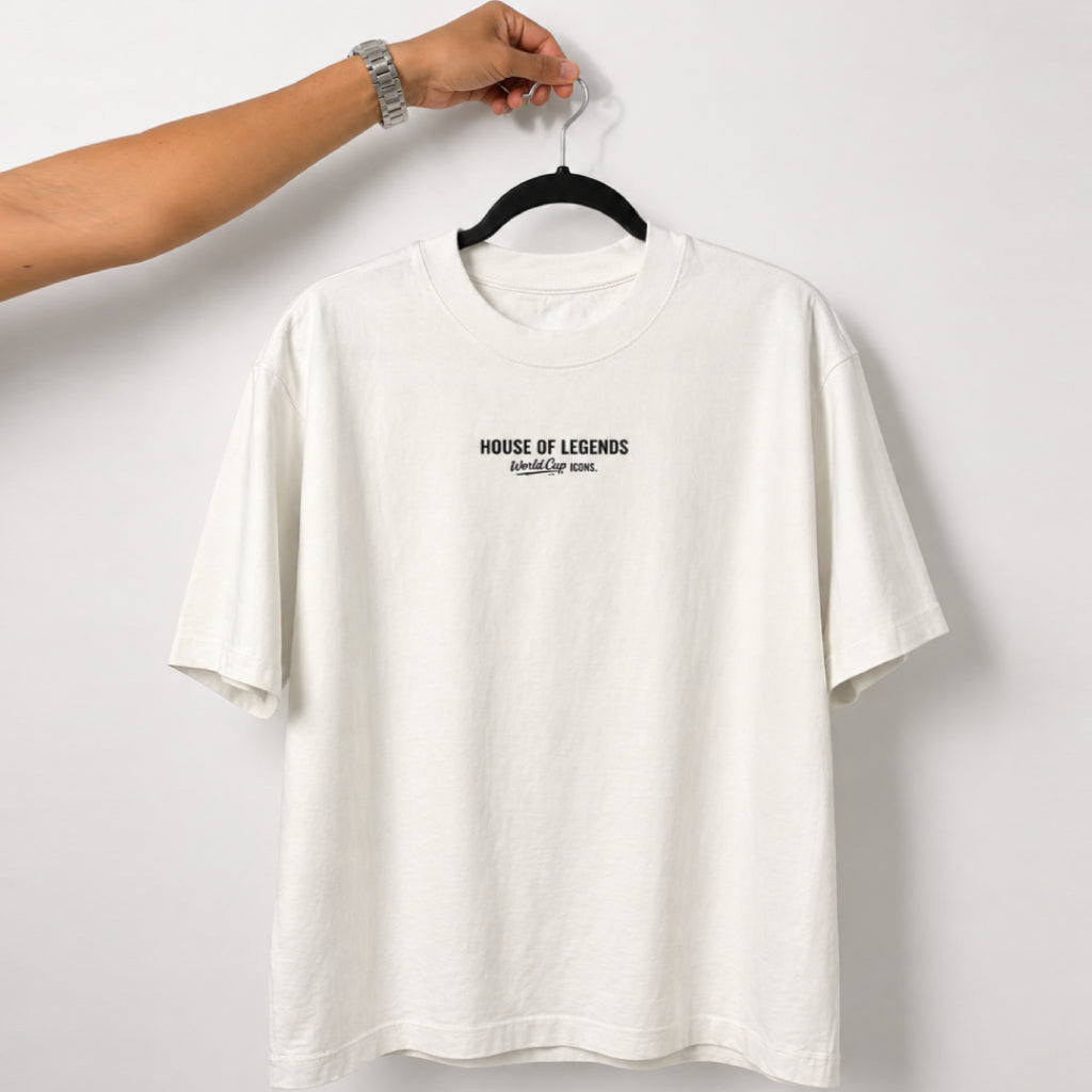 ZIZOU - White Heavyweight Tee