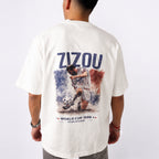 ZIZOU - White Heavyweight Tee