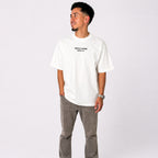 ZIZOU - White Heavyweight Tee