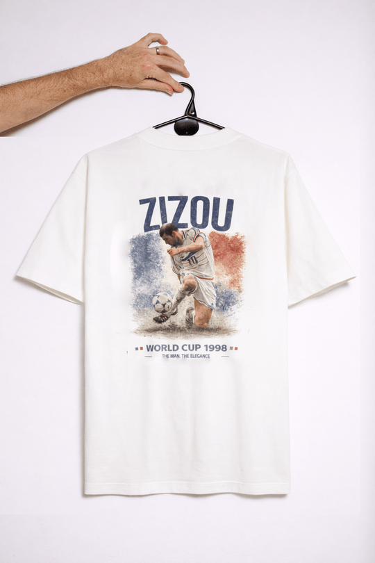 ZIZOU - White Heavyweight Tee