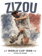 ZIZOU - White Heavyweight Tee